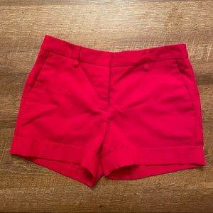 F21 Red Shorts
